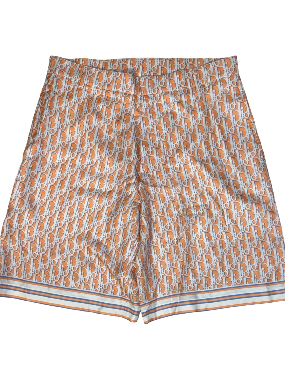 DIOR OBLIQUE SILK SHORTS